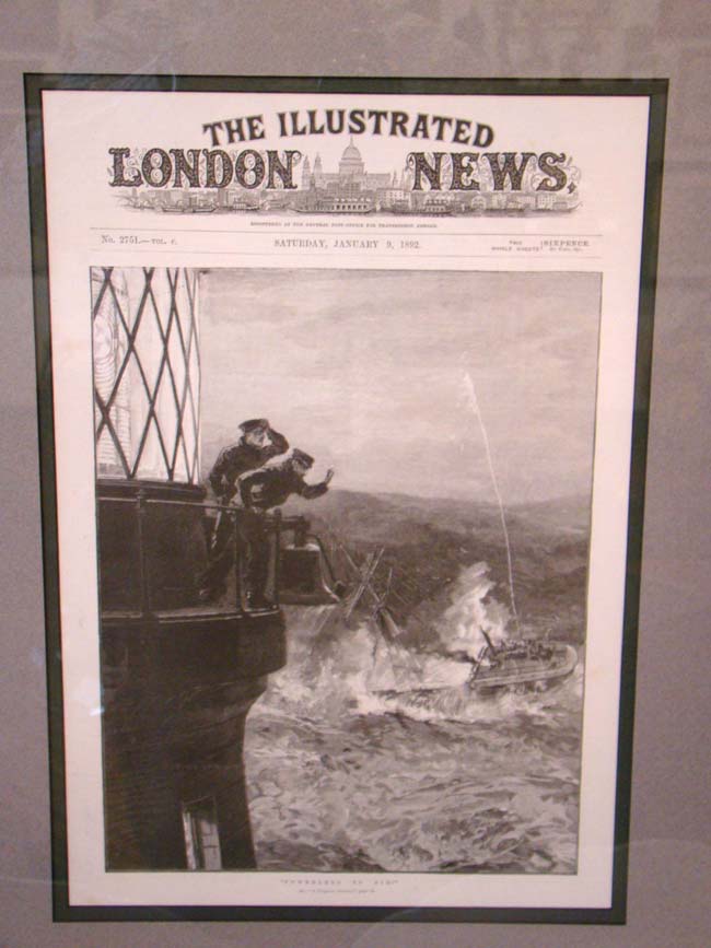 "The Illustrated London News" dated January 9, 1892 entitled "Powerless to Aid"